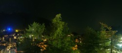 Archiv Foto Webcam Saas Fee: Blick in den Ortskern 01:00