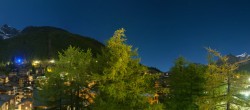 Archiv Foto Webcam Saas Fee: Blick in den Ortskern 05:00