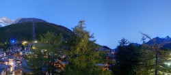 Archiv Foto Webcam Saas Fee: Blick in den Ortskern 06:00