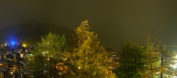 Archiv Foto Webcam Saas Fee: Blick in den Ortskern 01:00