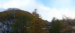 Archiv Foto Webcam Saas Fee: Blick in den Ortskern 15:00