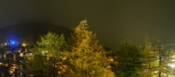 Archiv Foto Webcam Saas Fee: Blick in den Ortskern 01:00