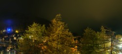 Archiv Foto Webcam Saas Fee: Blick in den Ortskern 03:00