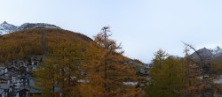 Archiv Foto Webcam Saas Fee: Blick in den Ortskern 15:00