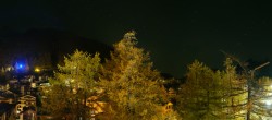 Archiv Foto Webcam Saas Fee: Blick in den Ortskern 01:00