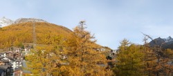Archiv Foto Webcam Saas Fee: Blick in den Ortskern 07:00