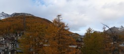Archiv Foto Webcam Saas Fee: Blick in den Ortskern 15:00