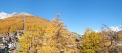 Archiv Foto Webcam Saas Fee: Blick in den Ortskern 09:00