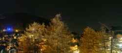 Archiv Foto Webcam Saas Fee: Blick in den Ortskern 01:00