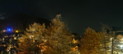 Archiv Foto Webcam Saas Fee: Blick in den Ortskern 03:00