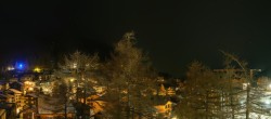Archiv Foto Webcam Saas Fee: Blick in den Ortskern 03:00