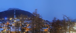 Archiv Foto Webcam Saas Fee: Blick in den Ortskern 06:00