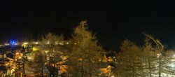 Archiv Foto Webcam Saas Fee: Blick in den Ortskern 04:00