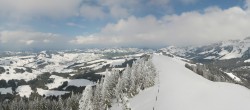 Archived image Webcam Kronberg mountain - Panoramic view 13:00
