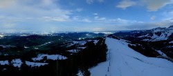 Archived image Webcam Kronberg mountain - Panoramic view 01:00