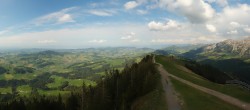 Archived image Webcam Kronberg mountain - Panoramic view 15:00