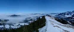 Archiv Foto Webcam Blick vom Kronberg im Appenzellerland 03:00