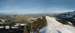 Archived image Webcam Kronberg mountain - Panoramic view 13:00