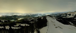 Archived image Webcam Kronberg mountain - Panoramic view 19:00