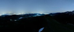 Archived image Webcam Kronberg mountain - Panoramic view 01:00