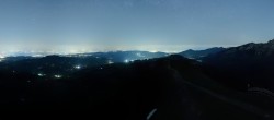 Archived image Webcam Kronberg mountain - Panoramic view 23:00
