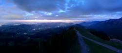 Archiv Foto Webcam Blick vom Kronberg im Appenzellerland 03:00