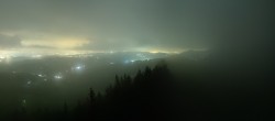 Archived image Webcam Kronberg mountain - Panoramic view 23:00