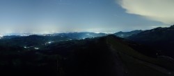 Archiv Foto Webcam Blick vom Kronberg im Appenzellerland 23:00