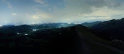 Archiv Foto Webcam Blick vom Kronberg im Appenzellerland 23:00