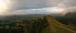 Archiv Foto Webcam Blick vom Kronberg im Appenzellerland 19:00