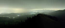 Archiv Foto Webcam Blick vom Kronberg im Appenzellerland 23:00