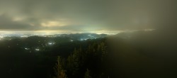 Archiv Foto Webcam Blick vom Kronberg im Appenzellerland 23:00