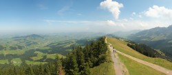 Archiv Foto Webcam Blick vom Kronberg im Appenzellerland 11:00