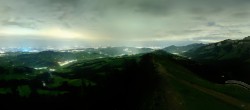 Archiv Foto Webcam Blick vom Kronberg im Appenzellerland 21:00