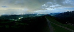 Archiv Foto Webcam Blick vom Kronberg im Appenzellerland 23:00