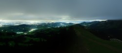 Archiv Foto Webcam Blick vom Kronberg im Appenzellerland 23:00