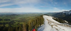 Archiv Foto Webcam Blick vom Kronberg im Appenzellerland 13:00
