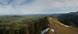 Archiv Foto Webcam Blick vom Kronberg im Appenzellerland 11:00