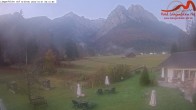 Archived image Grainau - Webcam Hotel Längenfelder Hof 05:00