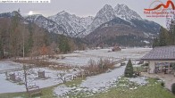 Archived image Grainau - Webcam Hotel Längenfelder Hof 09:00