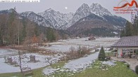 Archived image Grainau - Webcam Hotel Längenfelder Hof 11:00