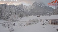 Archiv Foto Webcam Zugspitzdorf Grainau: Längenfelder Hof 06:00