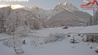 Archiv Foto Webcam Zugspitzdorf Grainau: Längenfelder Hof 07:00