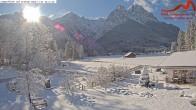 Archiv Foto Webcam Zugspitzdorf Grainau: Längenfelder Hof 09:00