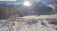 Archiv Foto Webcam Zugspitzdorf Grainau: Längenfelder Hof 11:00