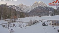 Archived image Grainau - Webcam Hotel Längenfelder Hof 07:00