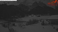 Archiv Foto Webcam Zugspitzdorf Grainau: Längenfelder Hof 03:00