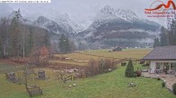 Archived image Grainau - Webcam Hotel Längenfelder Hof 09:00