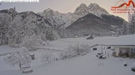 Archived image Grainau - Webcam Hotel Längenfelder Hof 14:00