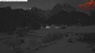 Archived image Grainau - Webcam Hotel Längenfelder Hof 05:00